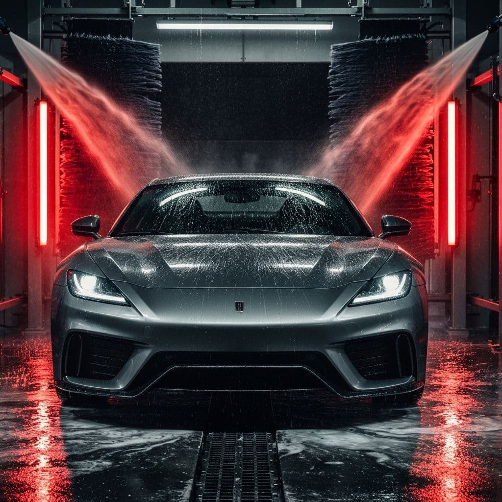 Professional car wash