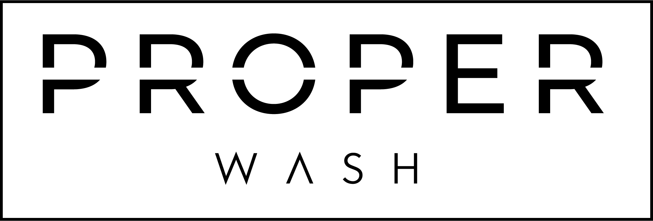 Proper Wash Logo